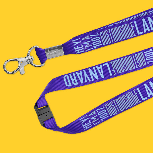 100 x Custom Made Lanyards
