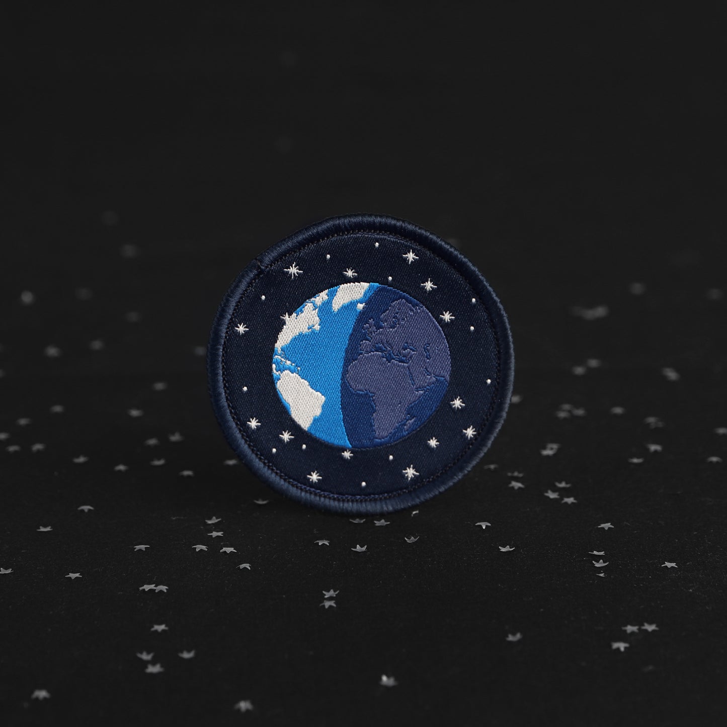 Earth in Space Woven Patch