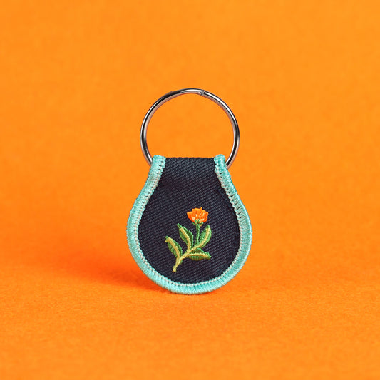 Flower Patch Keyring