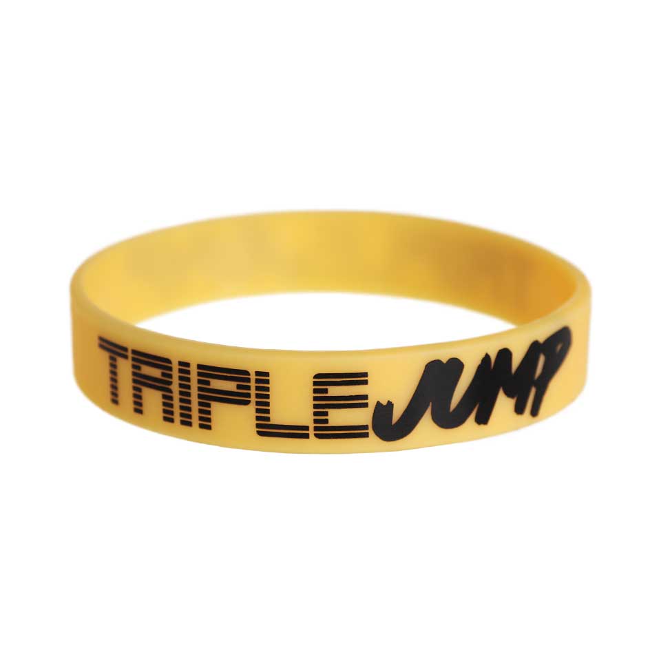 100 x Custom Silicone Wristbands