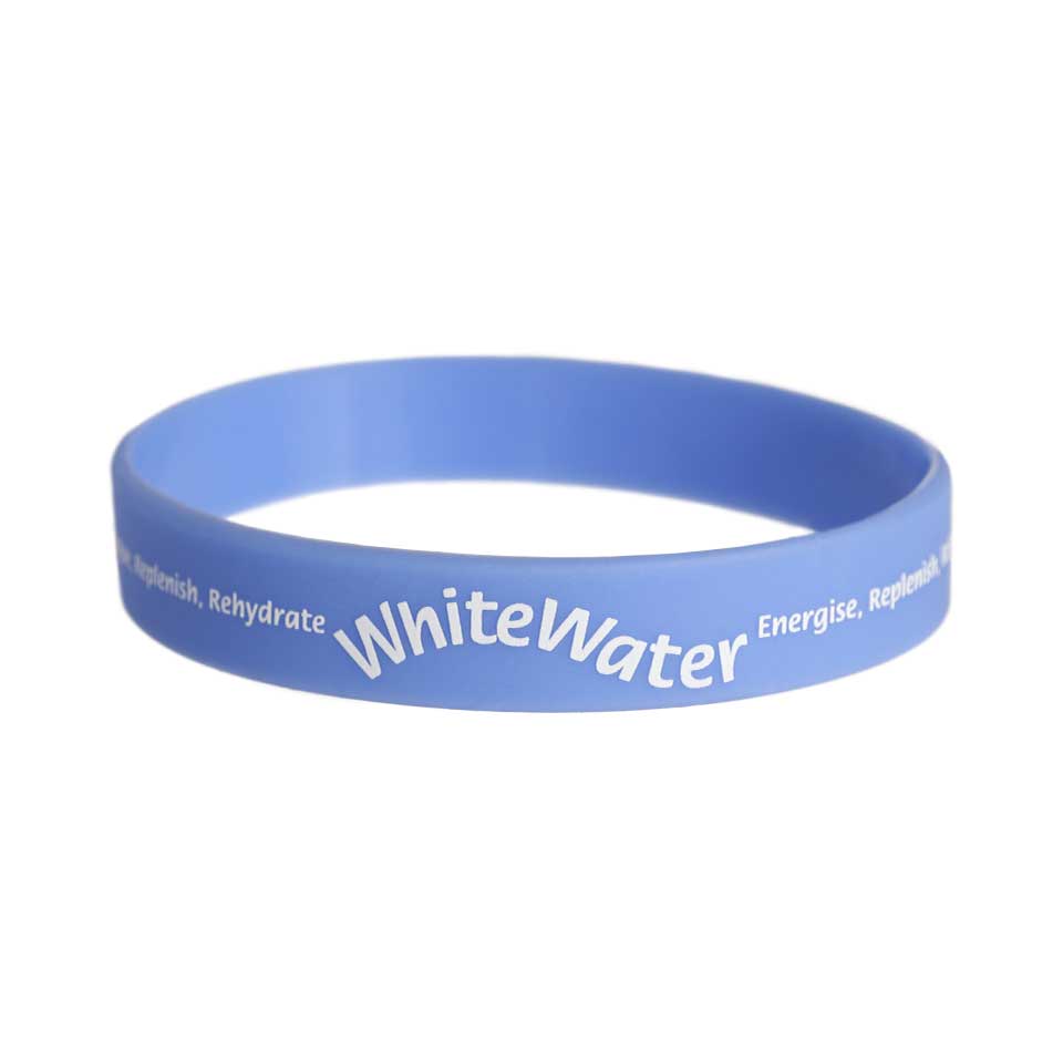 100 x Custom Silicone Wristbands