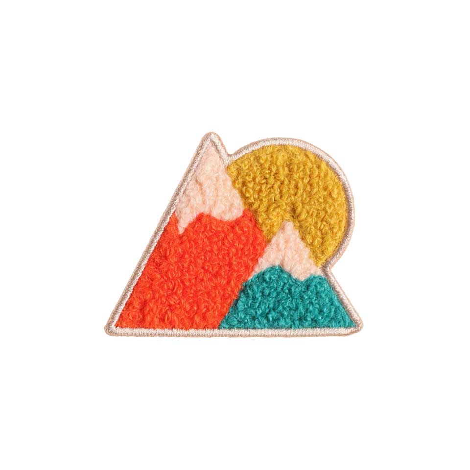Mountain chenille patch