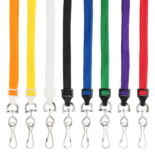 Plain Stock Lanyards, Pack of 100