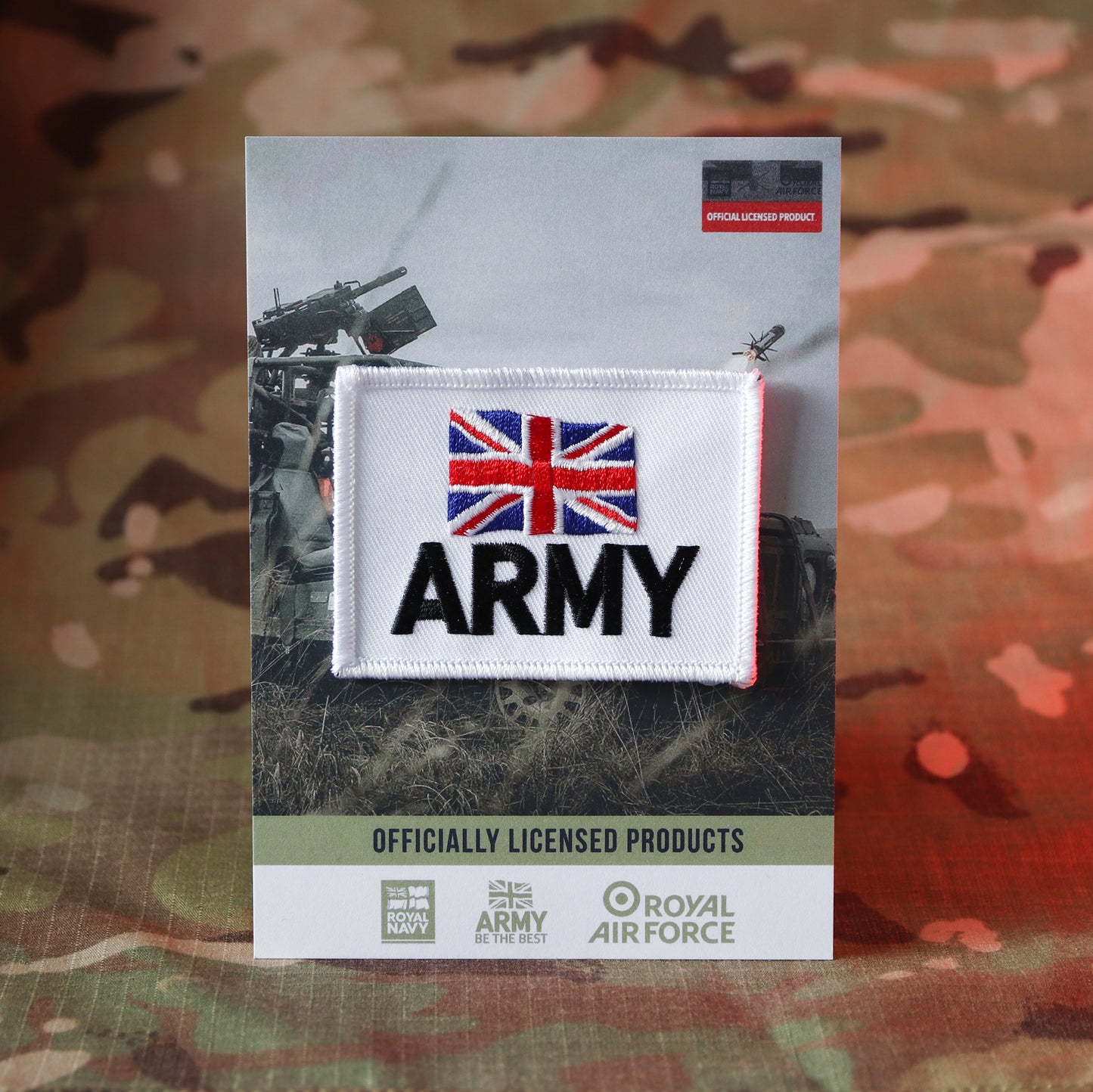 British Army Union Jack Embroidered Patch