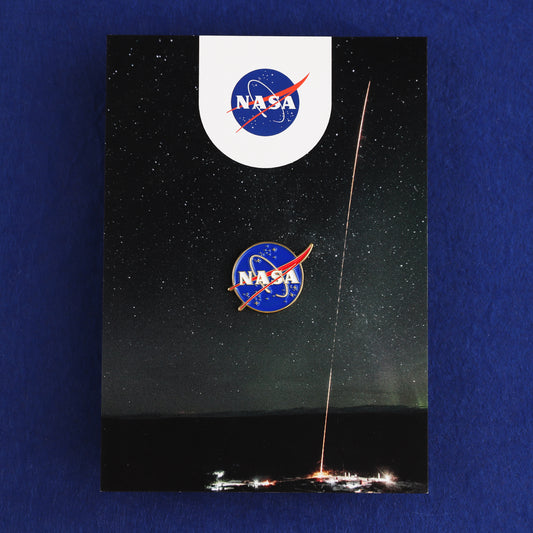 NASA Meatball Pin Badge