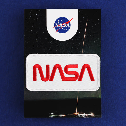 NASA Worm Embroidered Patch