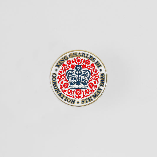 King Charles III Coronation Pin Badge