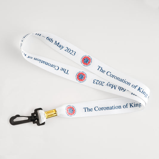 King Charles III Coronation Lanyard