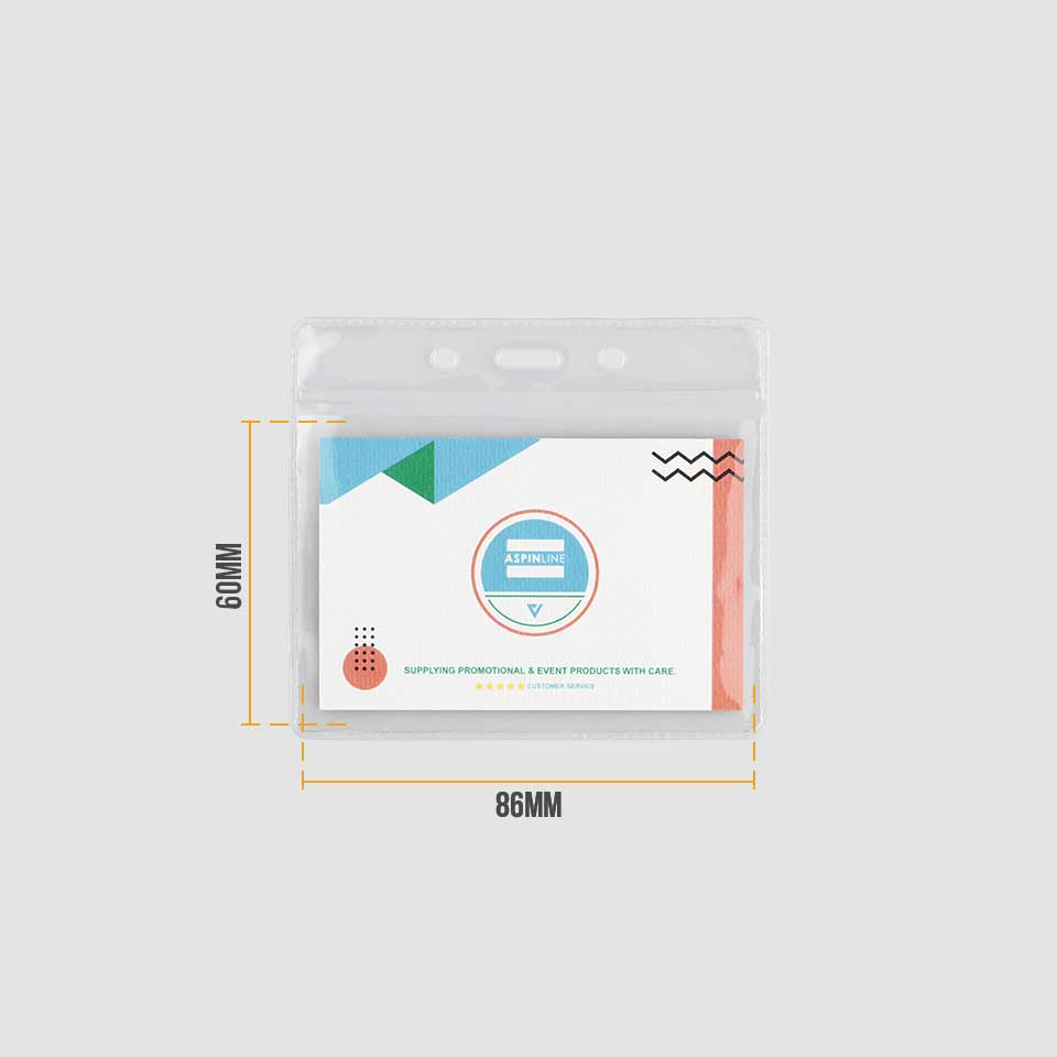 Clear PVC Card Holders