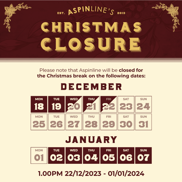 Christmas Closure Notice 2023
