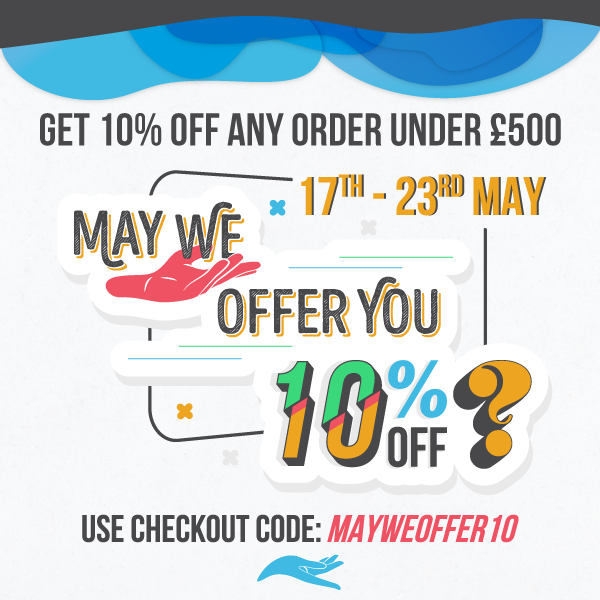 May We Offer You 10% OFF?