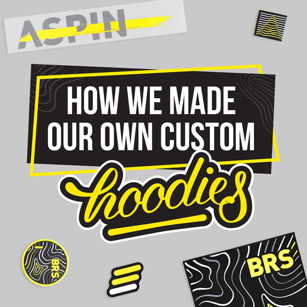 How Aspinline made our own custom hoodies