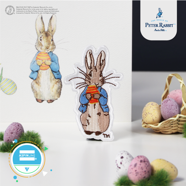 Peter Rabbit™ Easter Greeting Card & Patch Gift Set