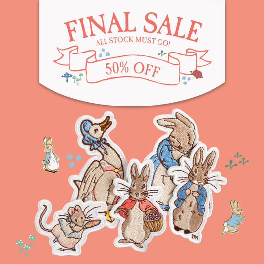 Final Sale, 50% OFF - Peter Rabbit Collection