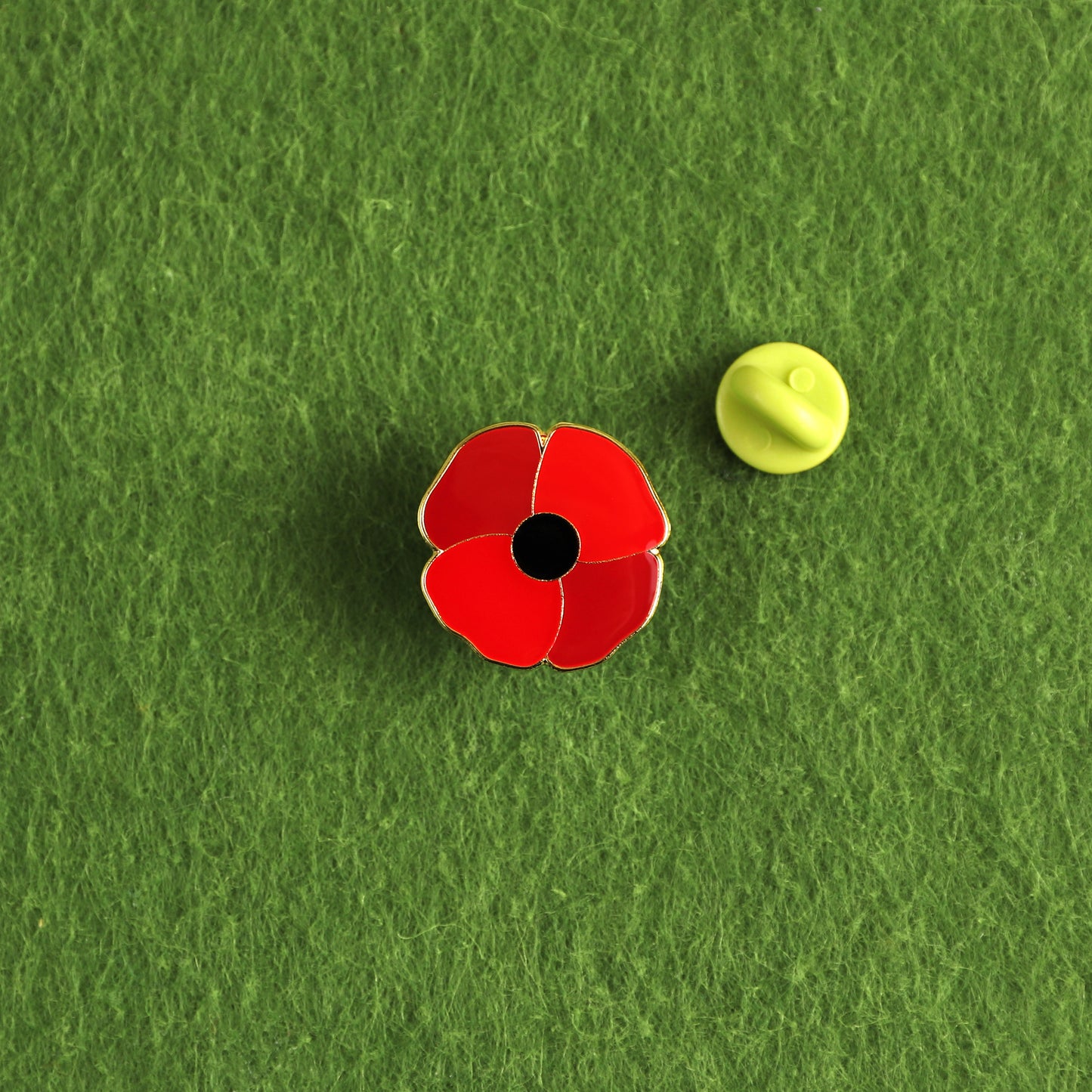 Remembrance Day Poppy Pin 20mm