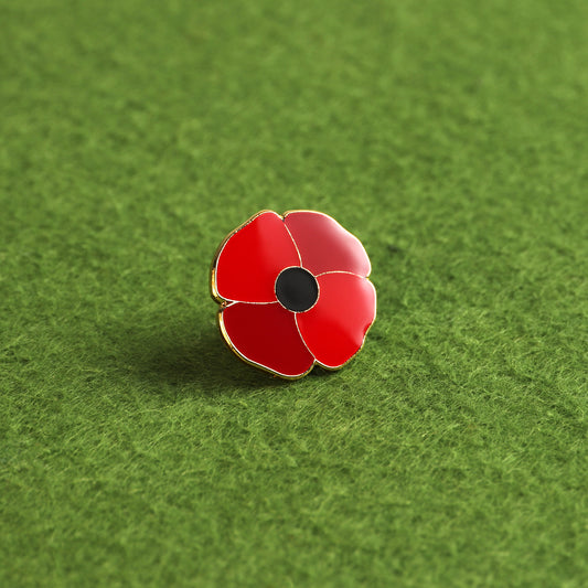 Remembrance Day Poppy Pin 20mm