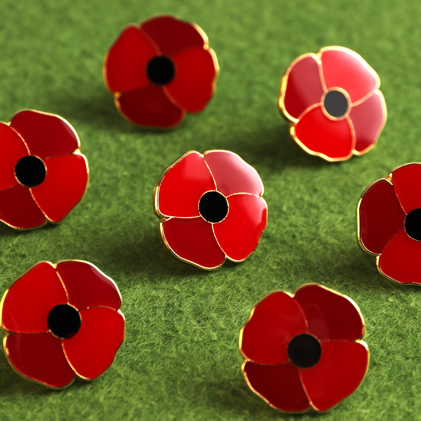 Remembrance Day Poppy Pin 20mm