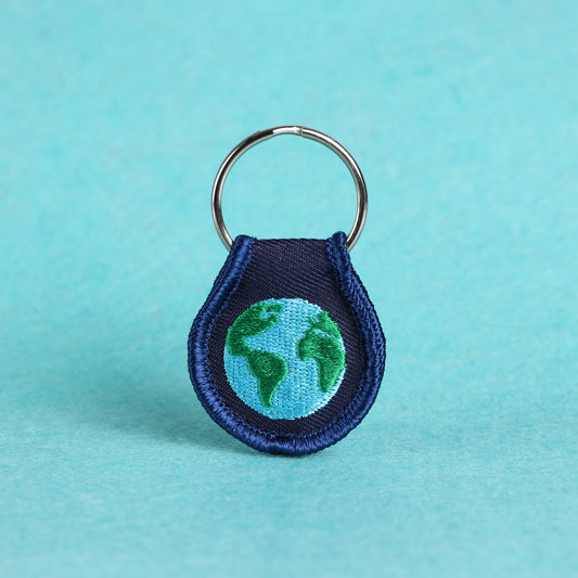 Earth Patch Keyring