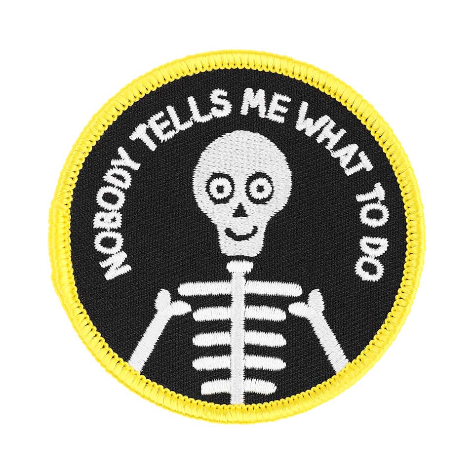 1 x Custom Made Embroidered Patch
