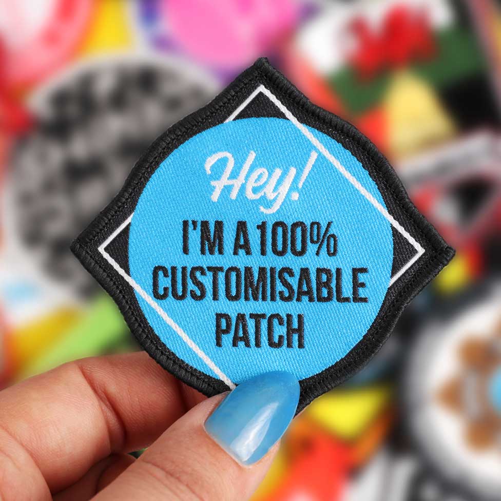 Custom woven patches collection