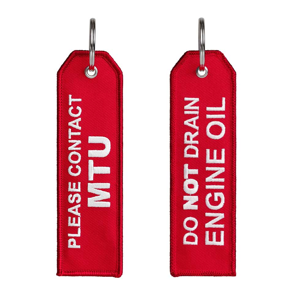 Custom Embroidered Keyrings