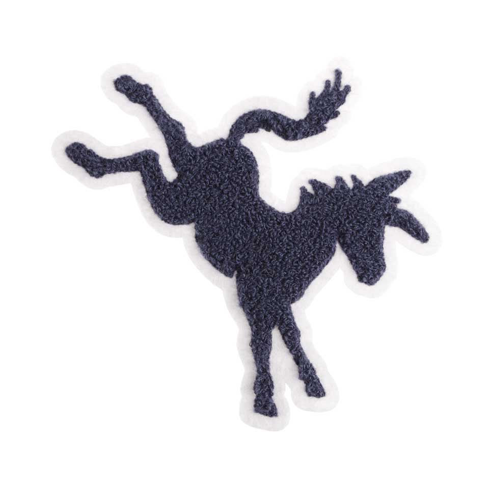 Donkey chenille patch