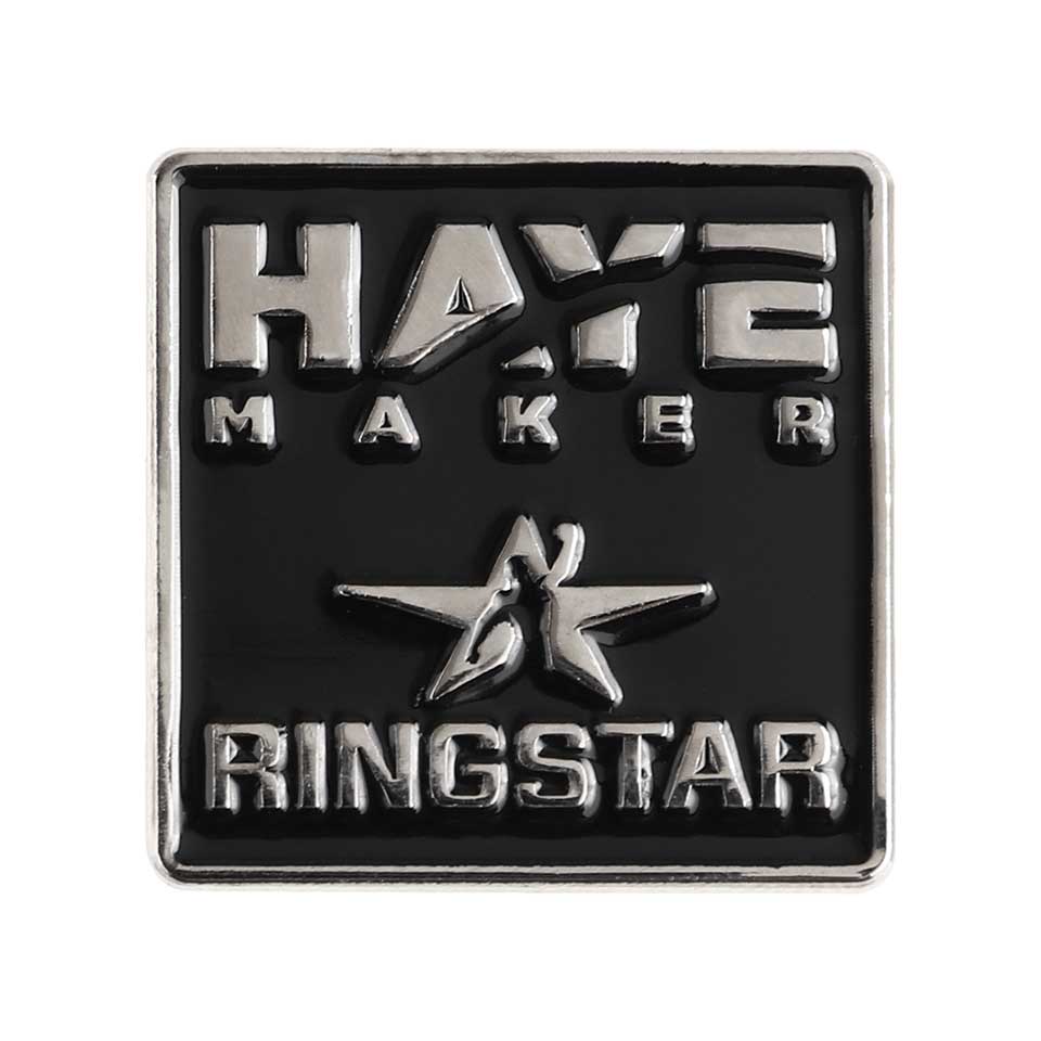 Haye maker ringstar soft enamel pin badge