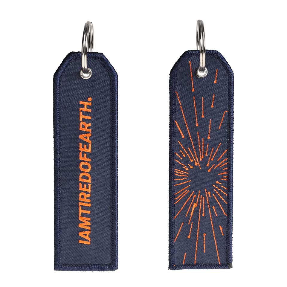 Custom Embroidered Keyrings