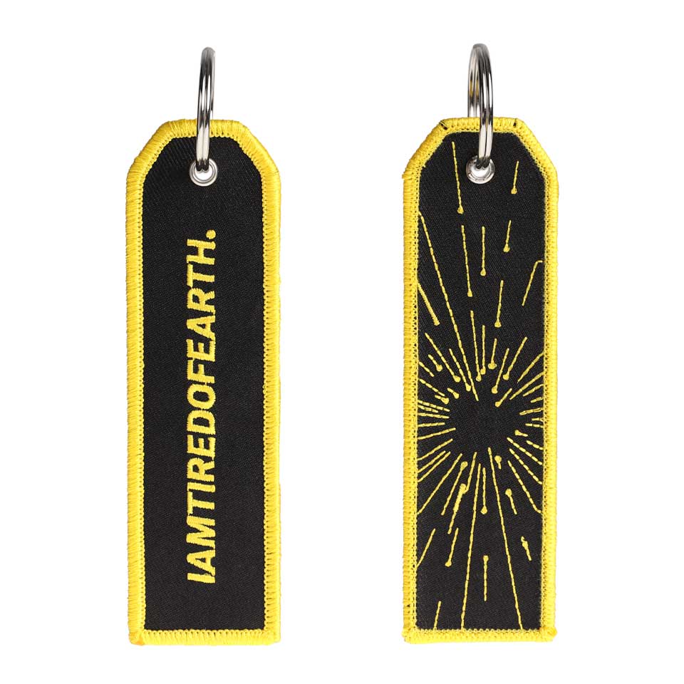 Custom Embroidered Keyrings