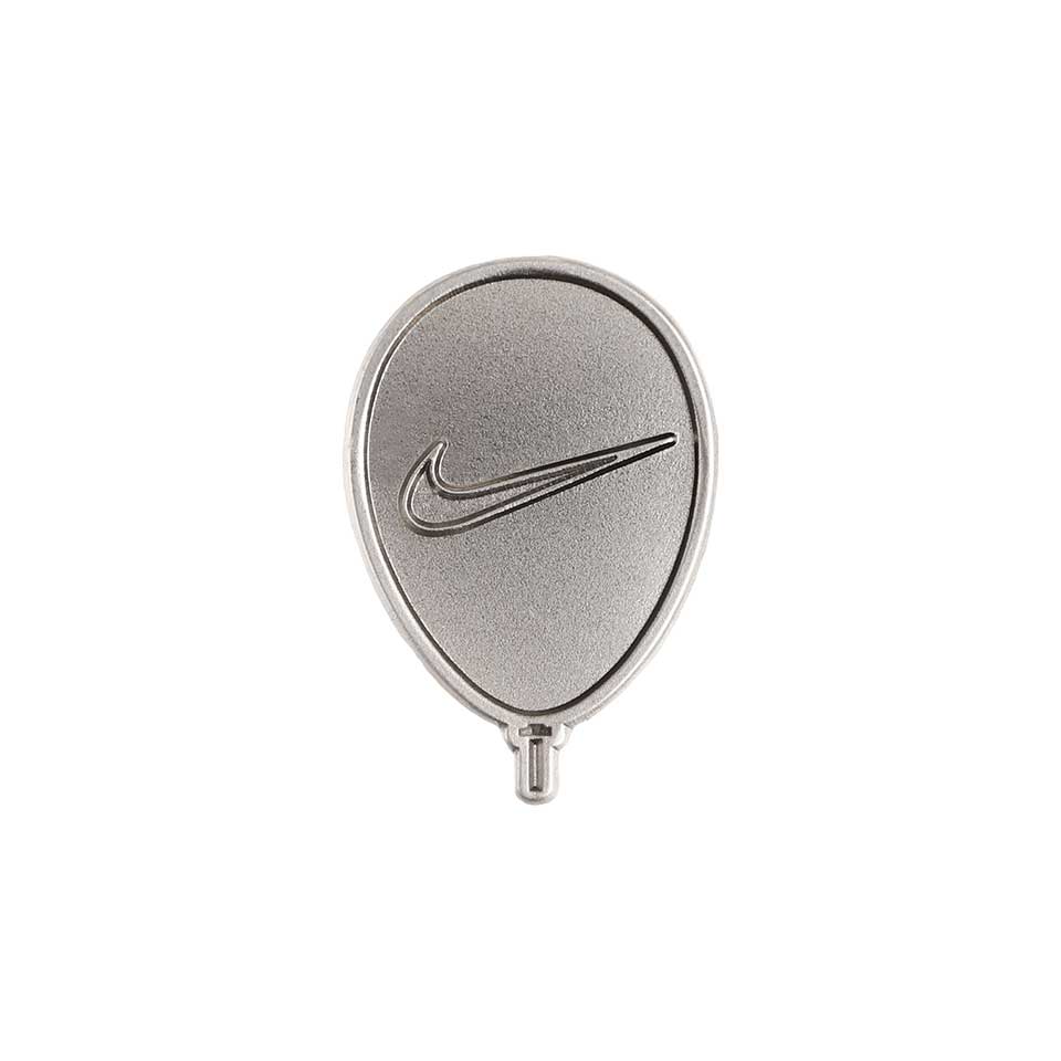 Nike balloon die struck pin badge