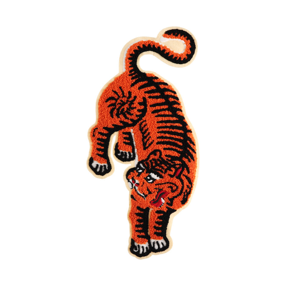 Tiger chenille patch