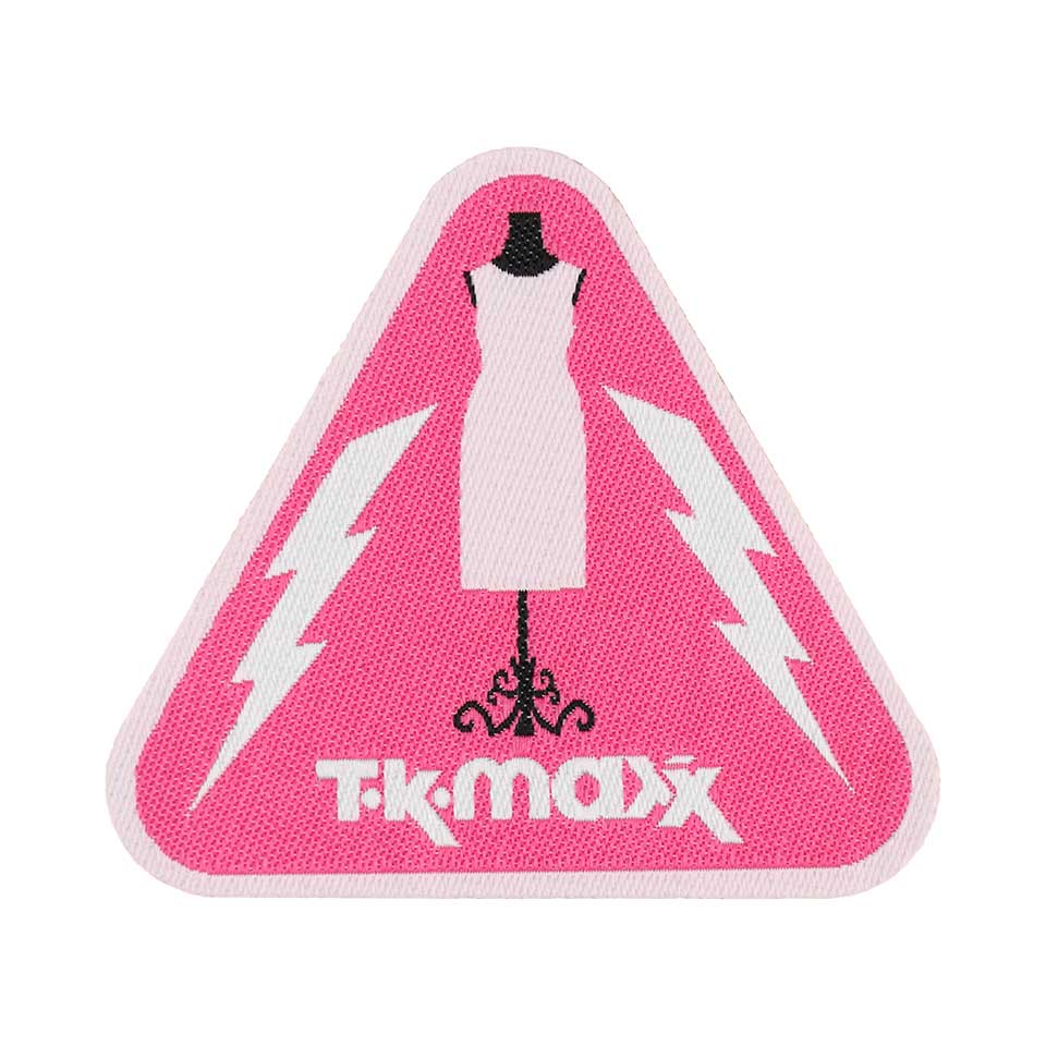 TK Maxx woven patch