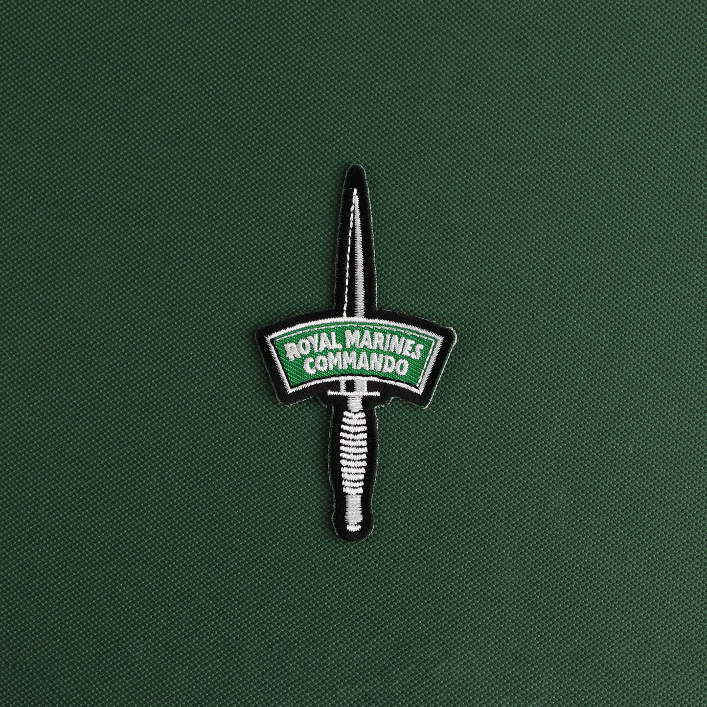 Royal Marines Commando Fairbairn Sykes Embroidered Patch