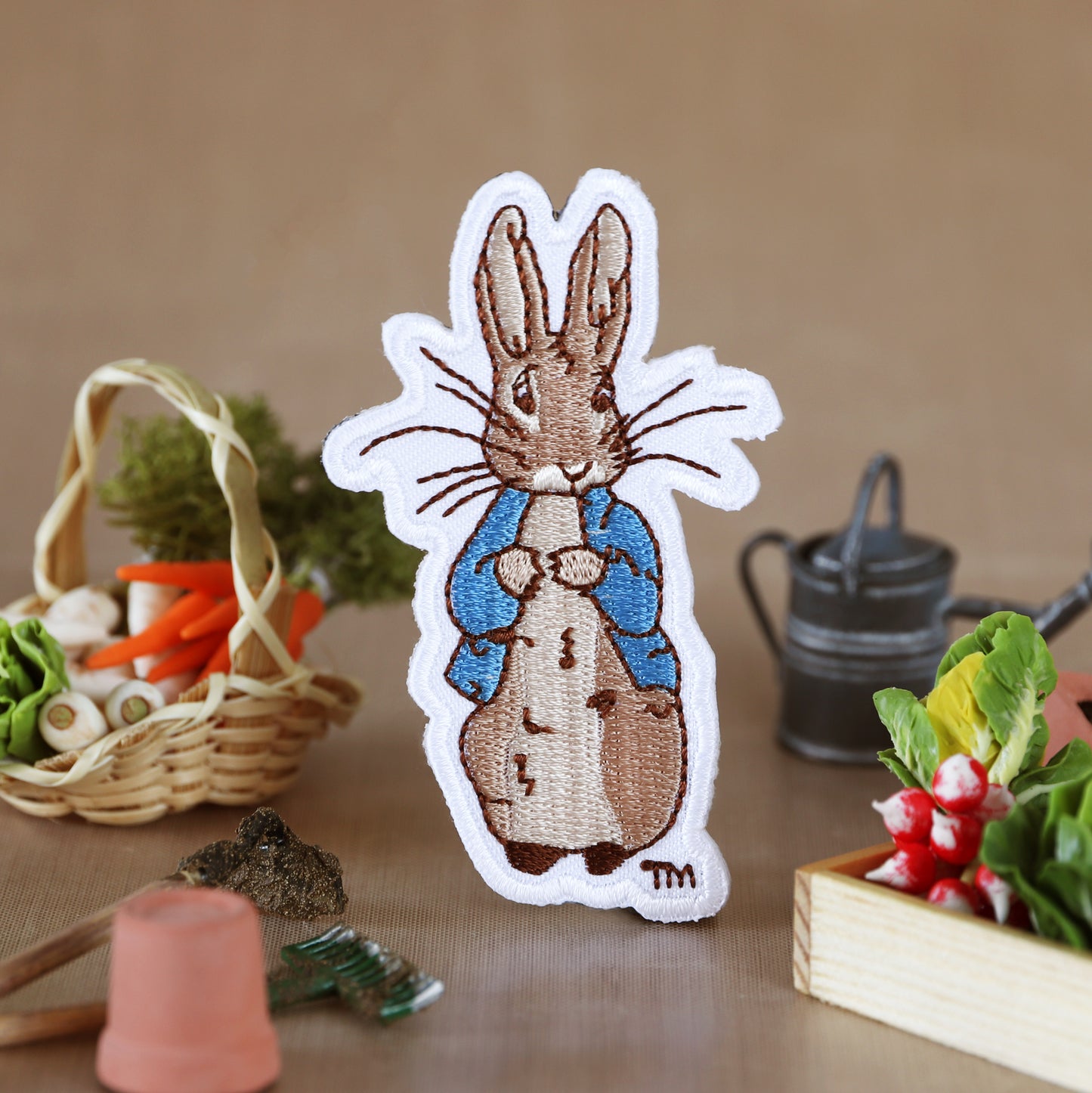 Peter Rabbit Embroidered Patch - Beatrix Potter