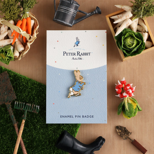 Peter Rabbit Pin Badge - Beatrix Potter