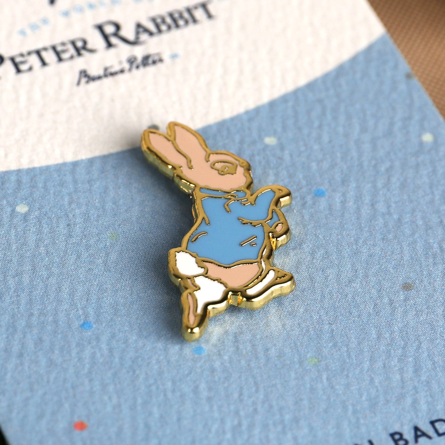 Peter Rabbit Pin Badge - Beatrix Potter