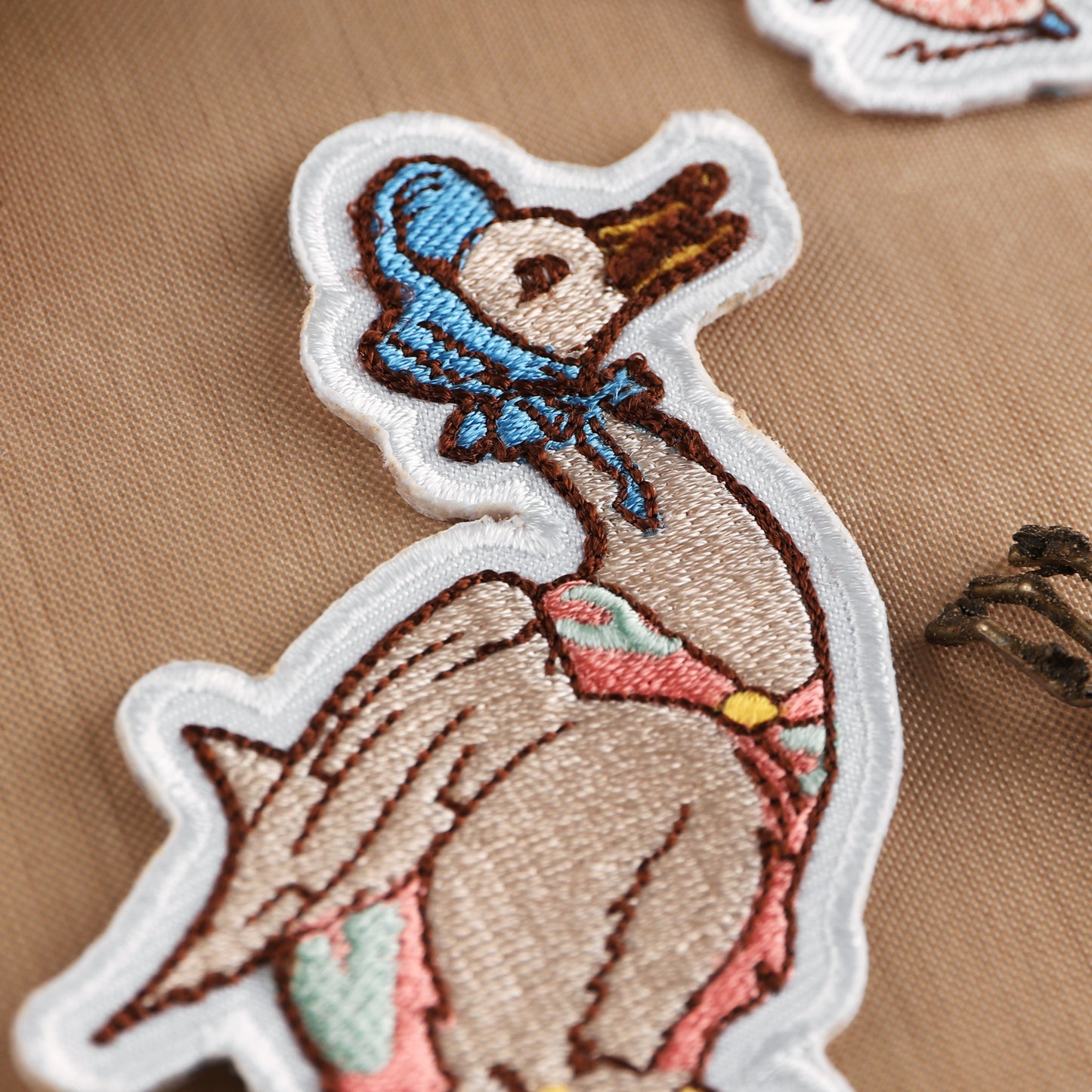 Jemima Puddle Duck Embroidered Patch - Beatrix Potter