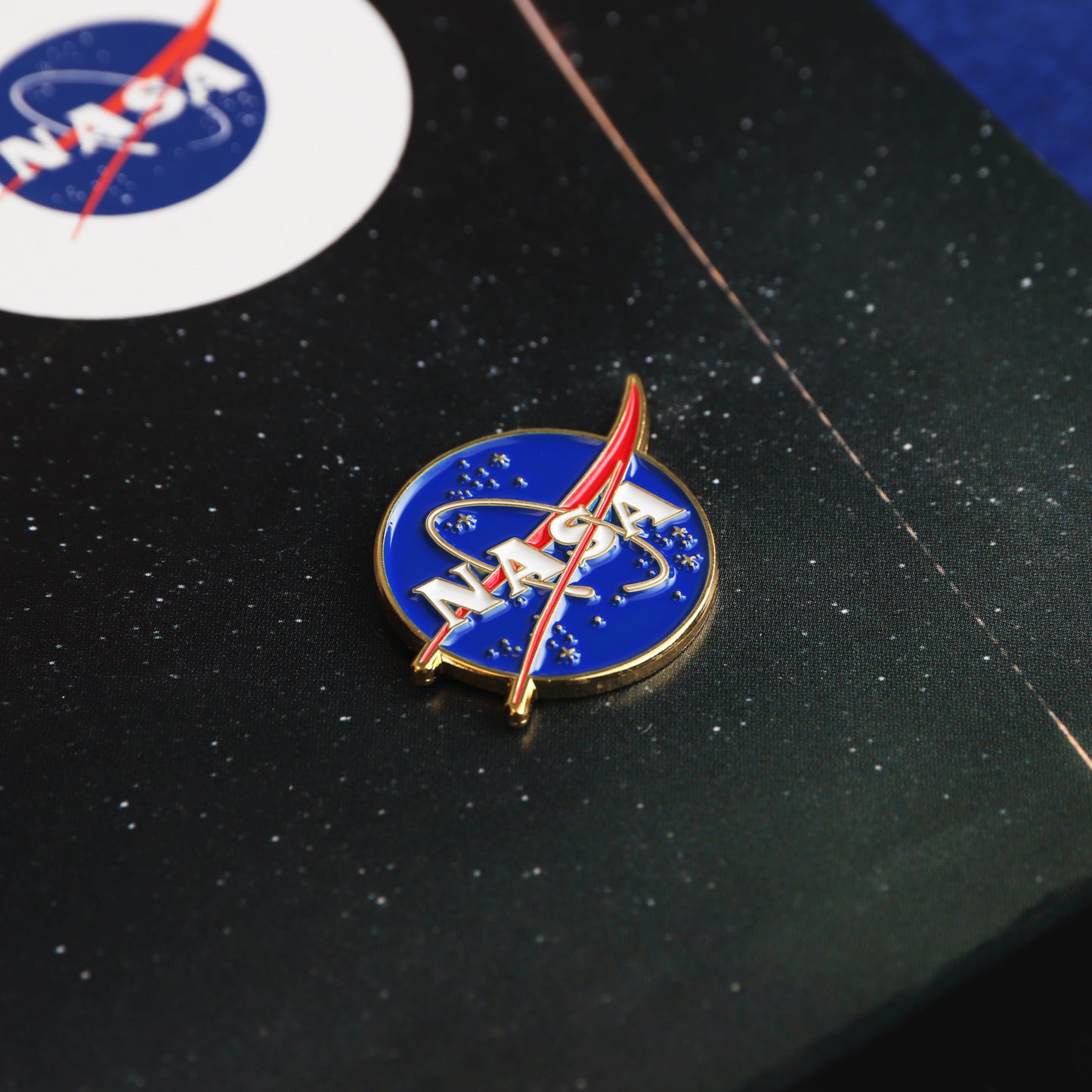 NASA Meatball Pin Badge