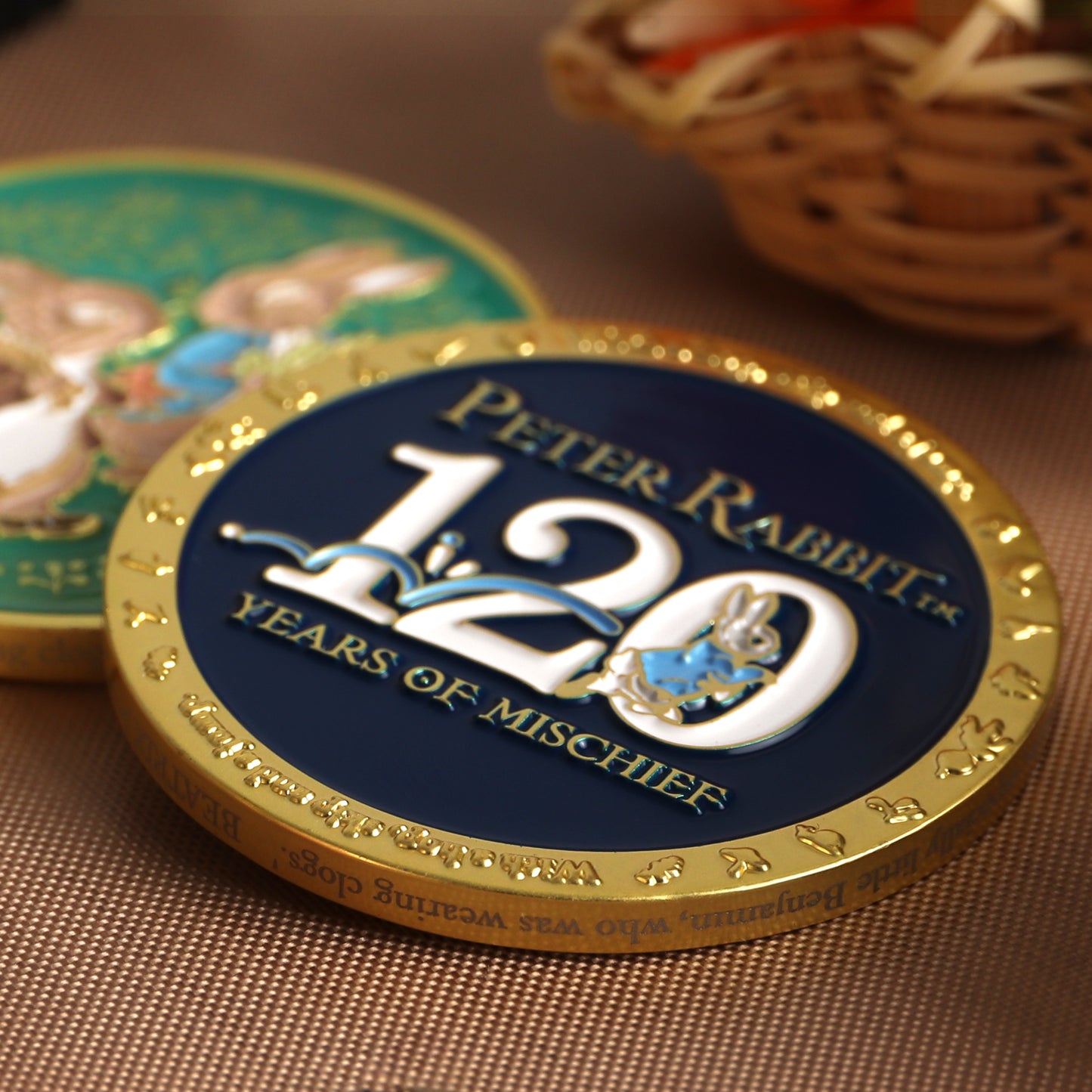 Peter Rabbit 120 Years Commemorative Coin - Beatrix Potter